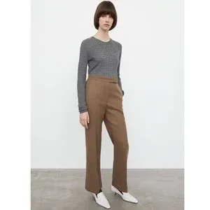 Toteme | Pants & Jumpsuits | Toteme Cropped Kick Wool